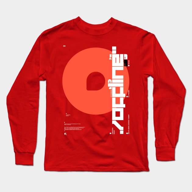 OFFLINE Long Sleeve T-Shirt by wearableitems